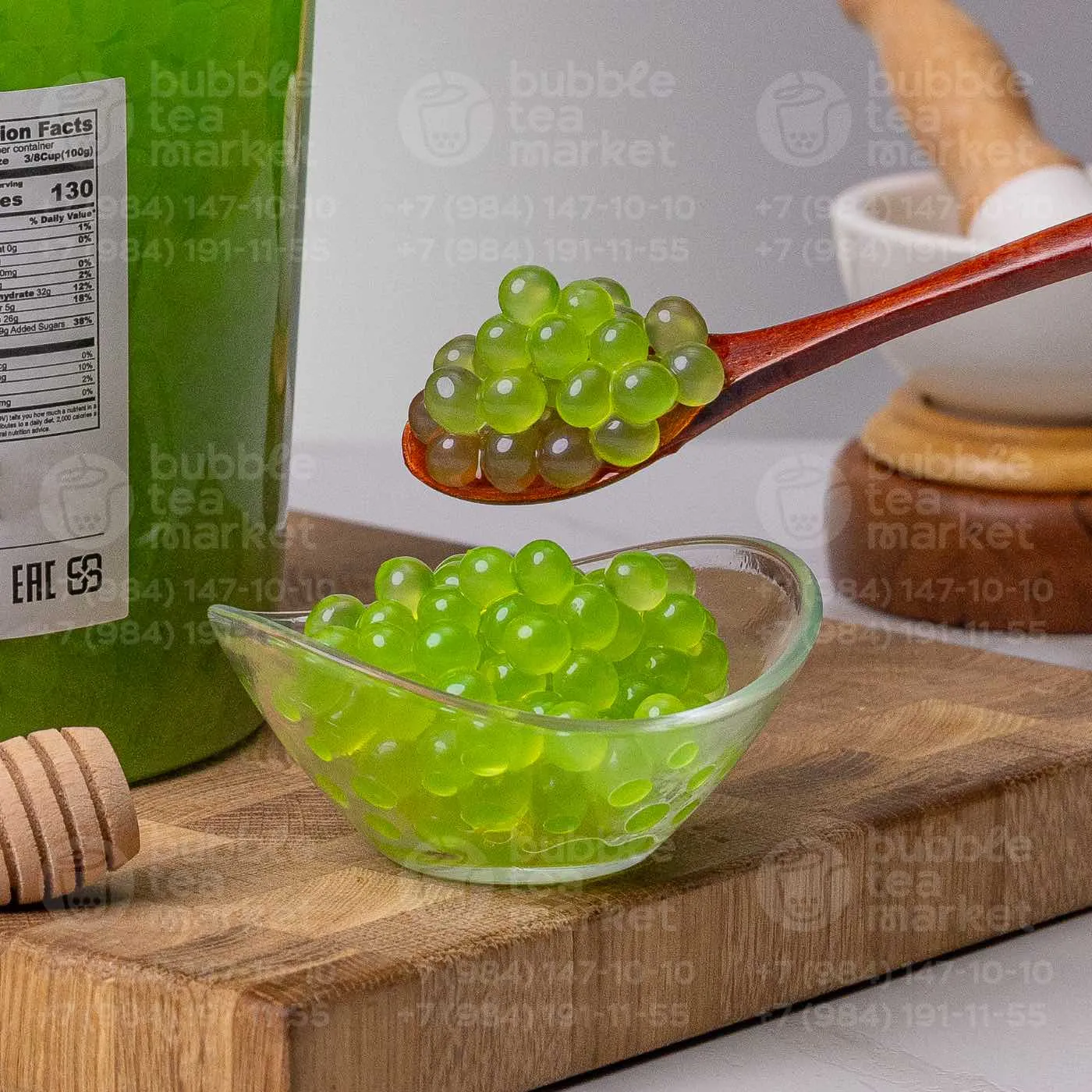 Джус боллы "Поппинг боба" - Дыня (банка 3,4 кг)