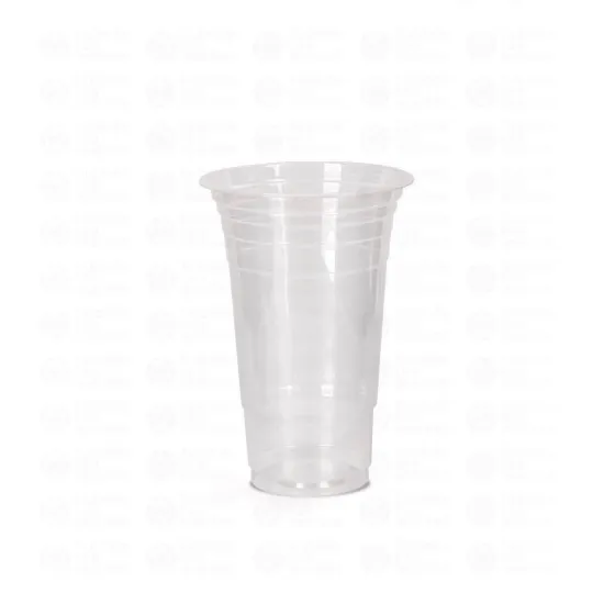 Стакан пласт 500мл под Куполообр Крыш (S) D95мм плоское дно т.